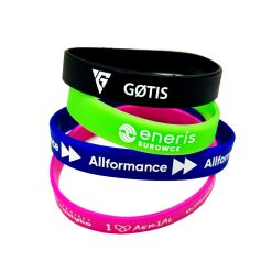 Siliconen polsbandjes met bedrukking