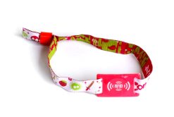 Alternative view of Stoffen RFID-polsbandjes op maat