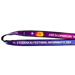 Alternative view of Lanyards geweven of geborduurd met bedrukking