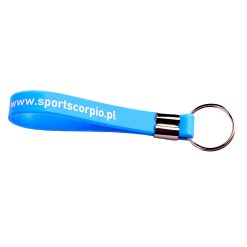Alternative view of Siliconen sleutelhangers met bedrukking & debossing