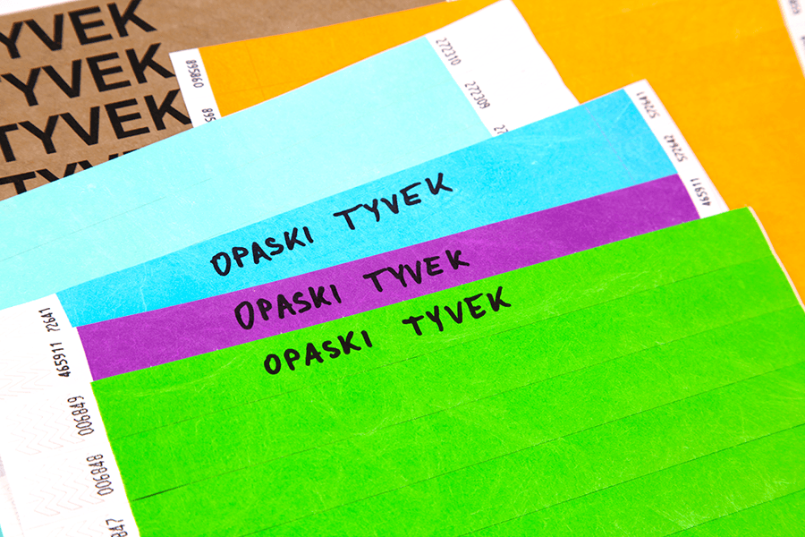 Tyvek polsbandjes voor ziekenhuizen Tyvek polsbandjes voor ziekenhuizen