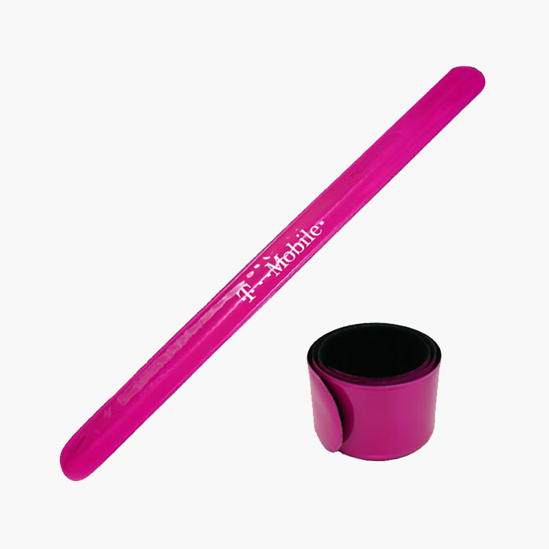 Reflecterende polsbandjes met logo of tekst