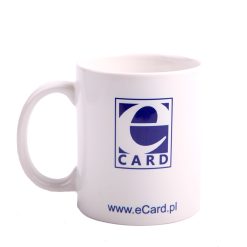 Witte promotiemokken met bedrukking