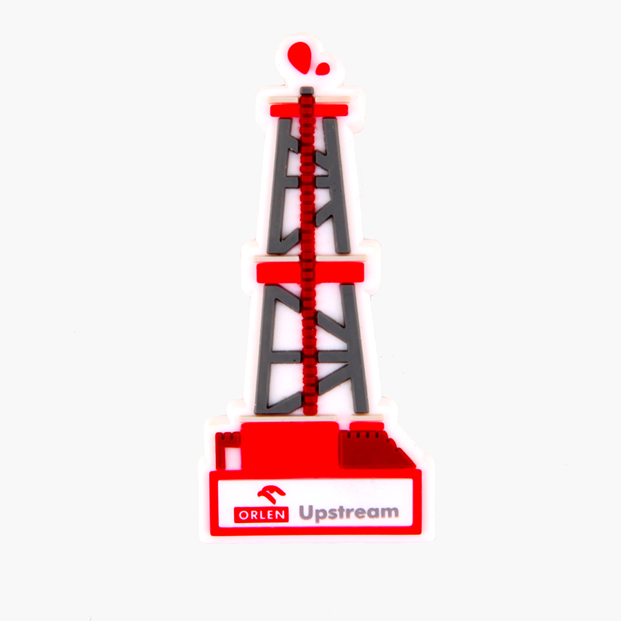 3D PVC-rubberen reclamemagneten