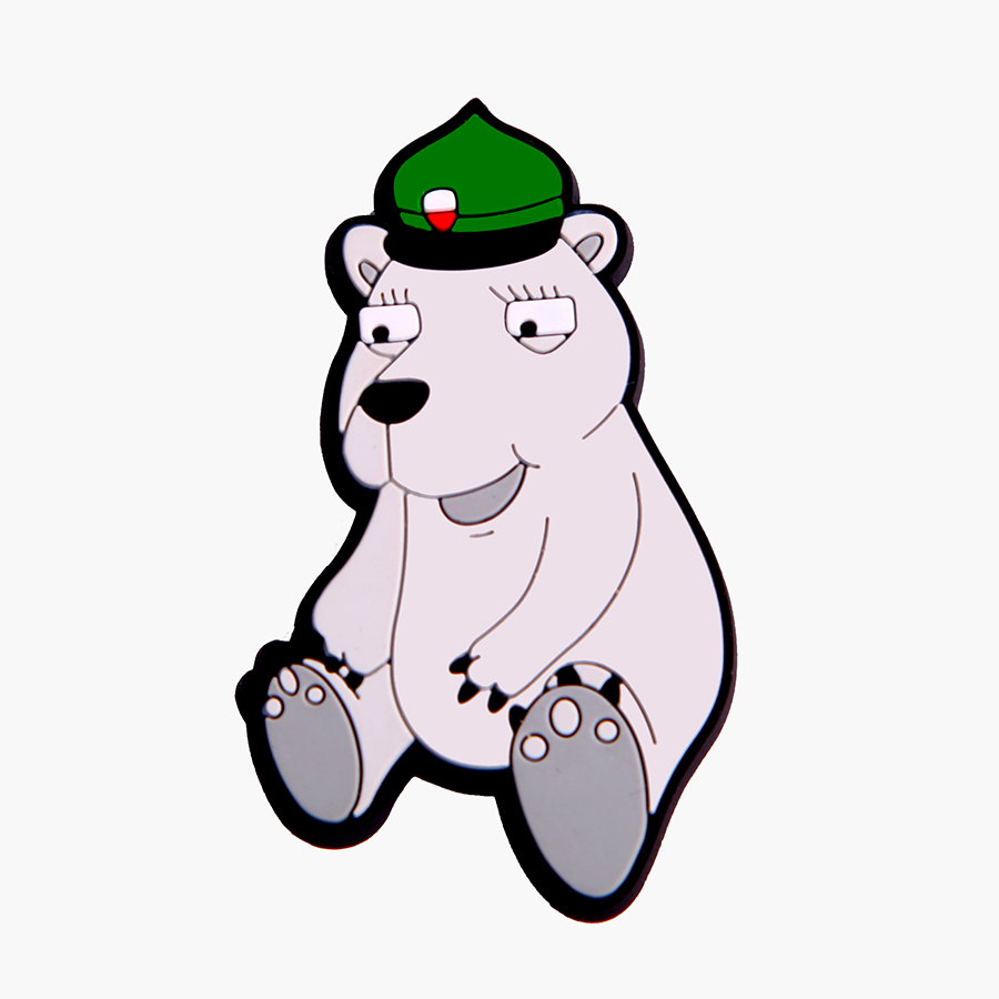 3D PVC-rubberen reclamemagneten