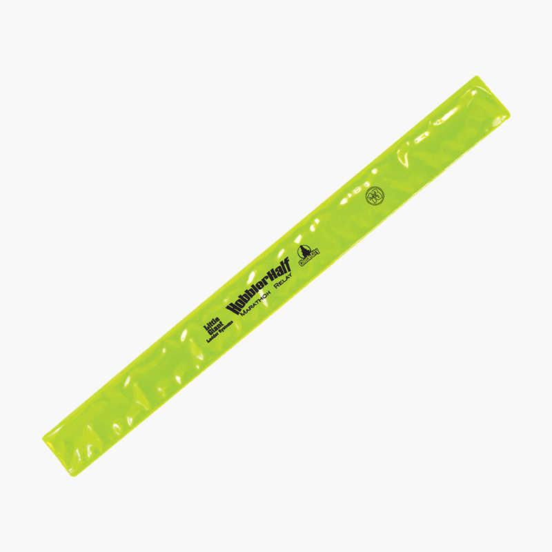 Reflecterende polsbandjes met logo of tekst