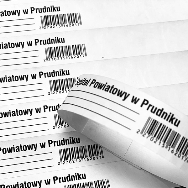 Tyvek polsbandjes voor ziekenhuizen Tyvek polsbandjes voor ziekenhuizen
