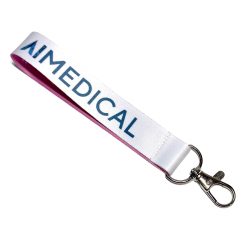 Alternative view of Mini Lanyard | Dubbelzijdig bedrukte sleutelhanger