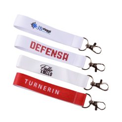 Mini Lanyard | Eenzijdige aangepaste sleutelhanger lanyards