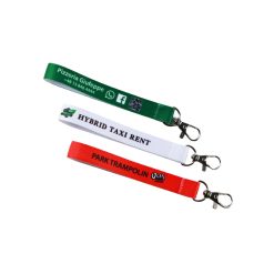 Alternative view of Mini Lanyard | Eenzijdige aangepaste sleutelhanger lanyards